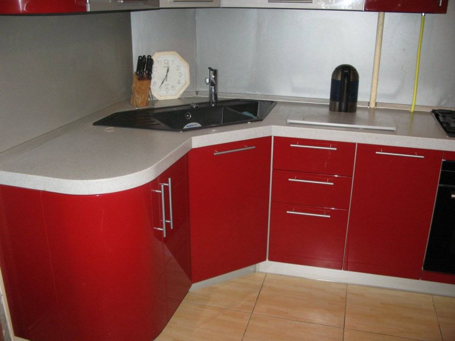 Маленькие угловые кухни с размерами