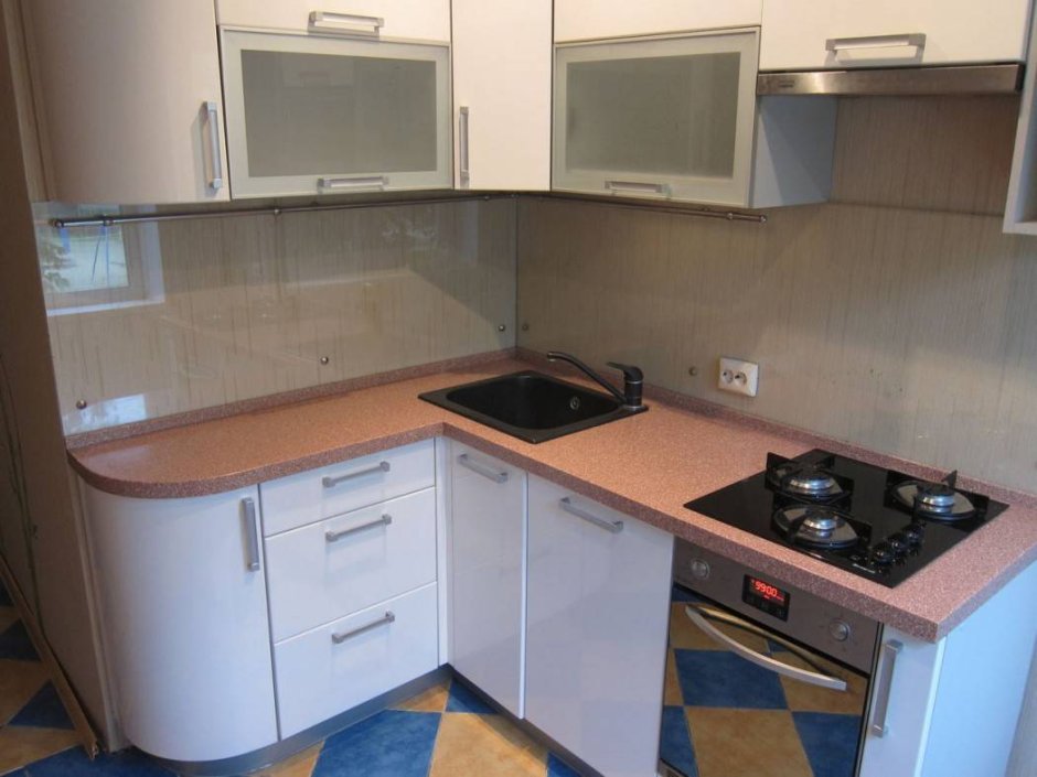 Угловая тумба под мойку 1040х570