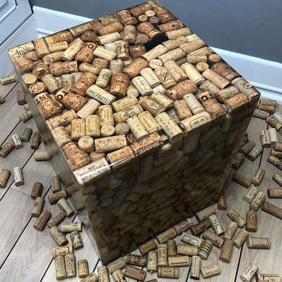 Пробковый стол круглый