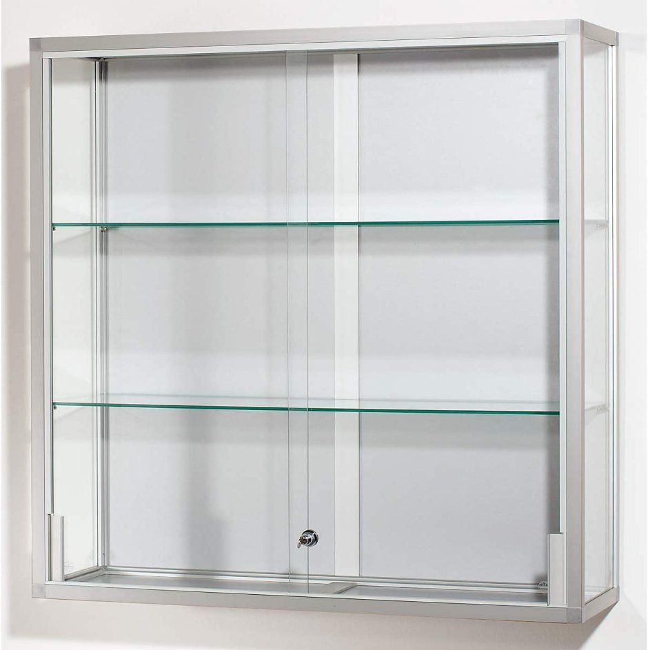 Витрина навесная стеклянная