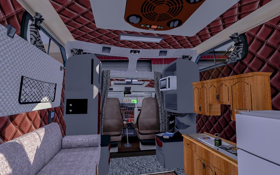 Кенворт w900 кабина