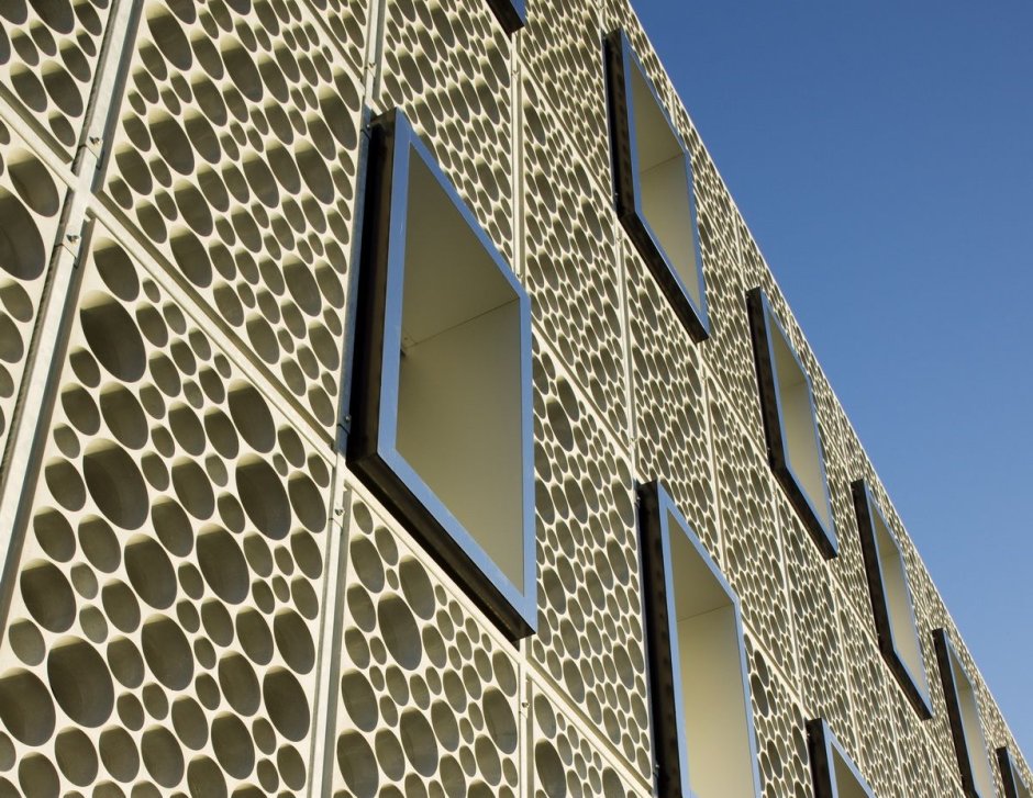 Вентфасад металлокассеты