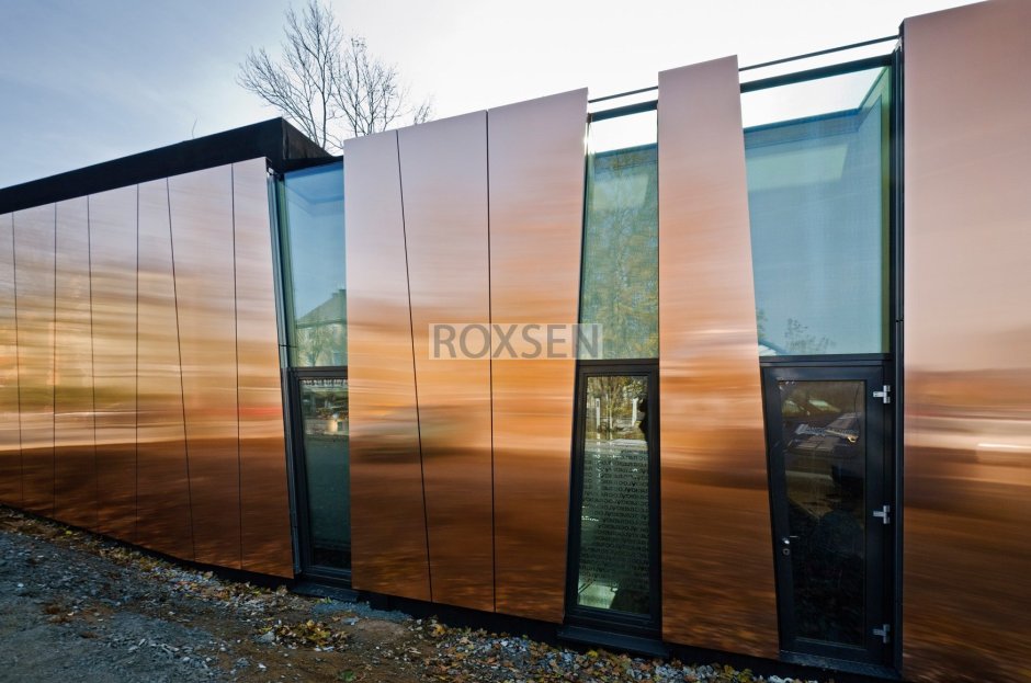 Фасад из профлиста