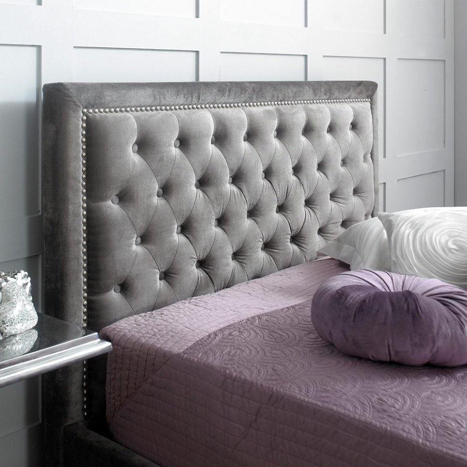 Обтяжка кровати до и после