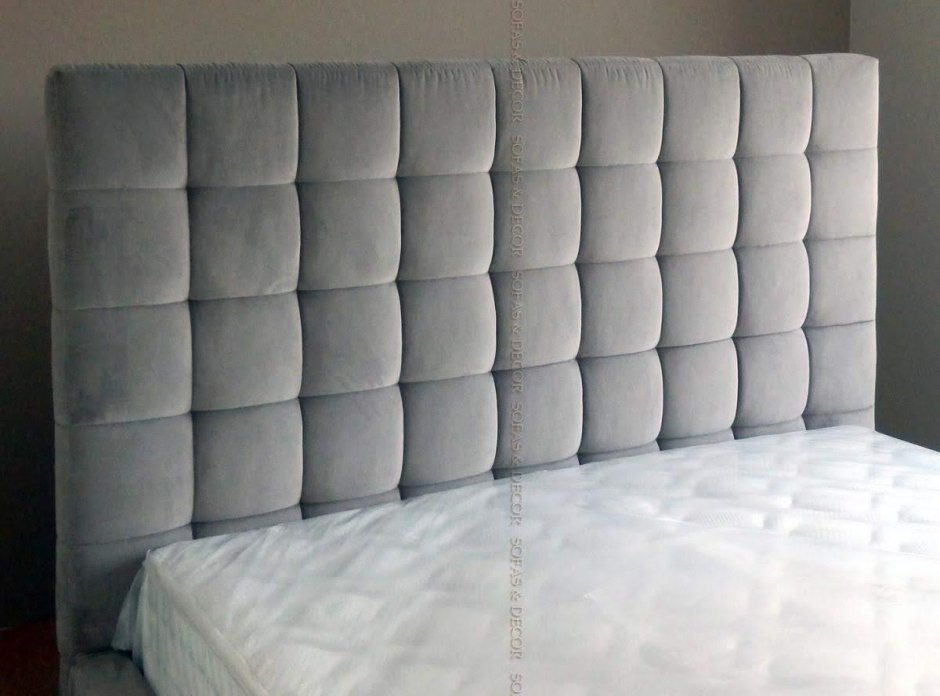 Обтянуть спинку кровати