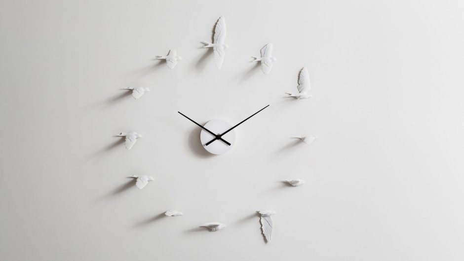 Haoshi Design swallow x Clock