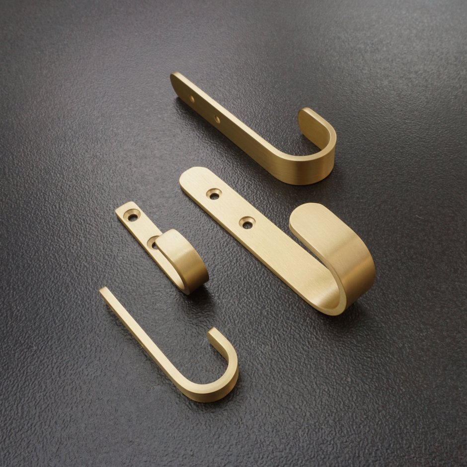 Крючки кухонные латунь