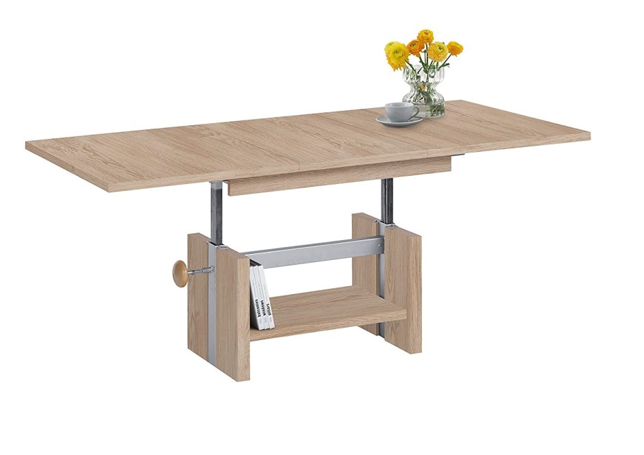 Регулируемые по высоте журнальные столы