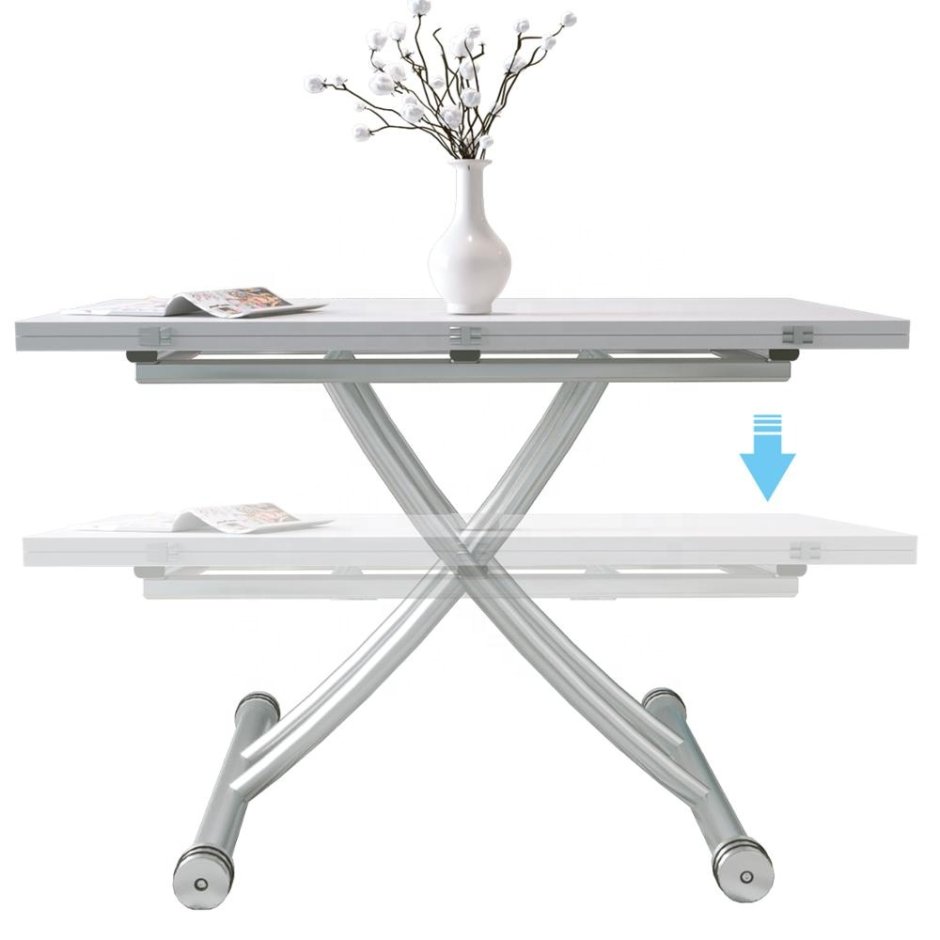 Кофейный столик регулируемый по высоте