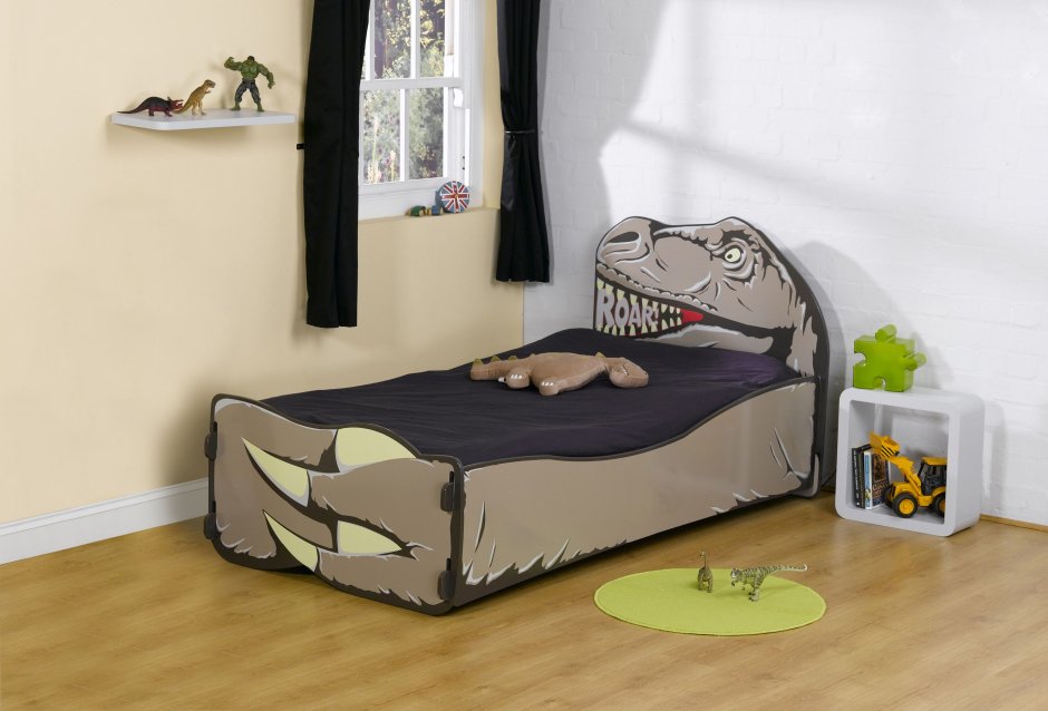 Кровать динозавр для мальчика
