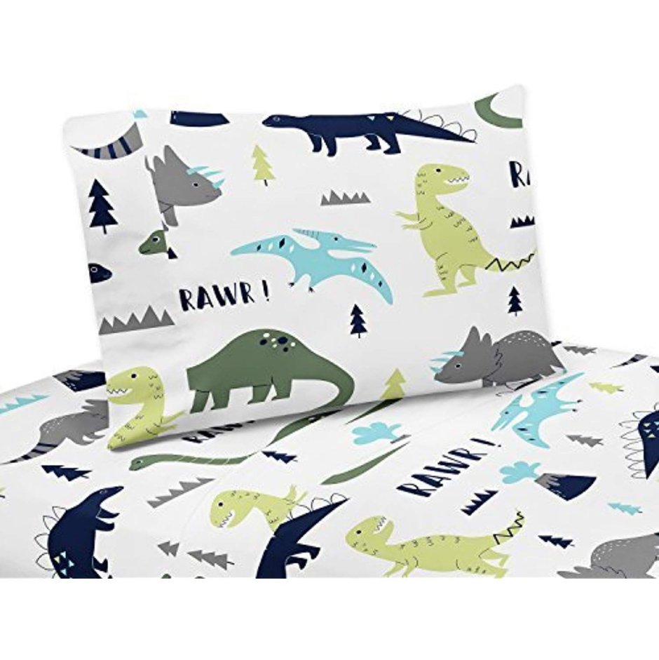 Детская кровать динозавр