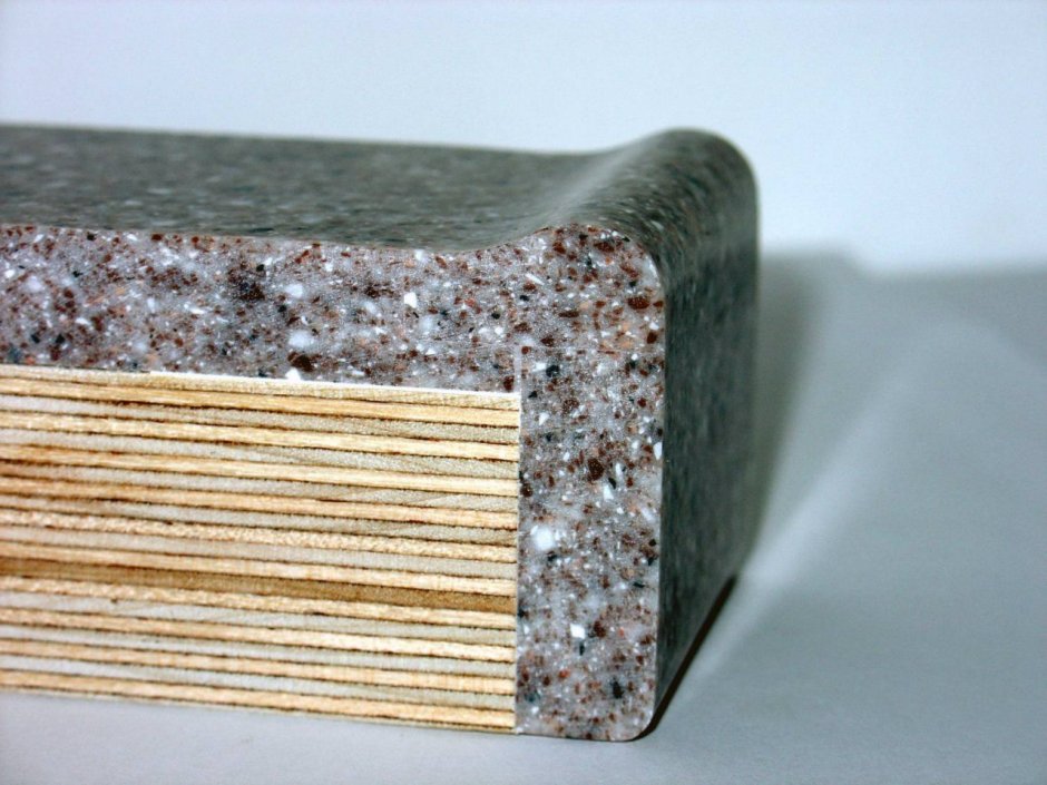 Столешница из листового акрилового камня