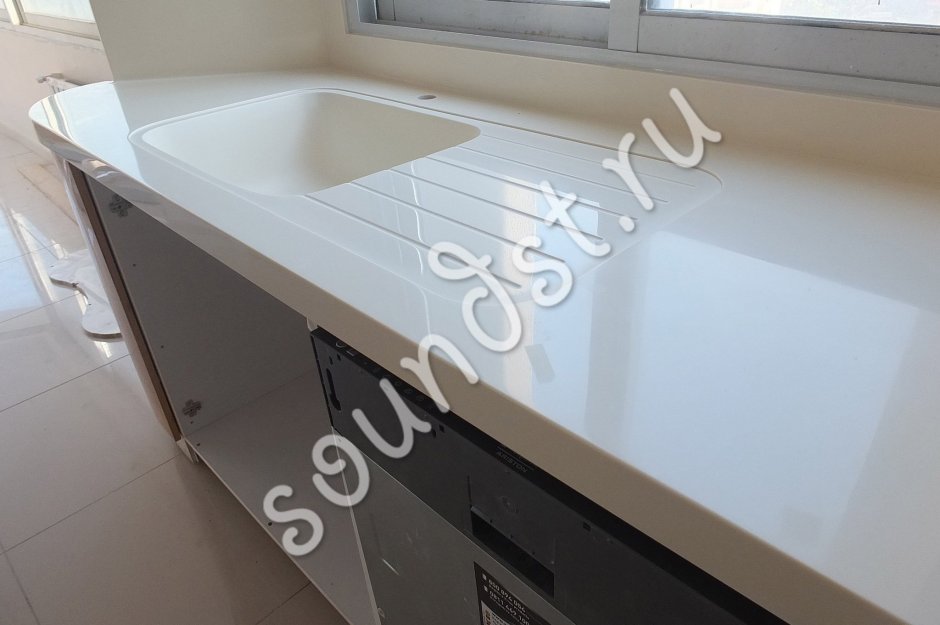 Акриловая столешница grandex