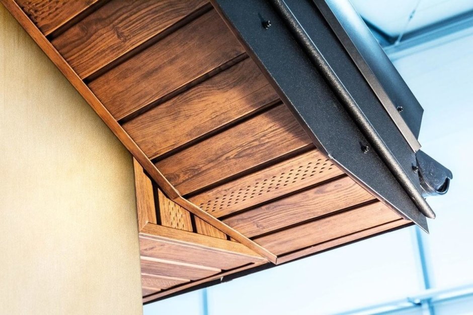 Карнизный свес софит