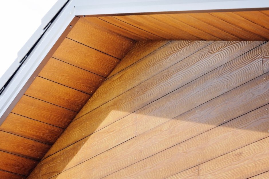 Фиброцементный сайдинг фронтон