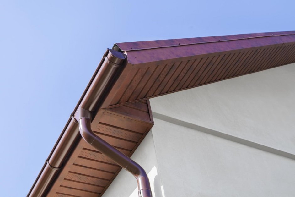 Карнизный свес софит