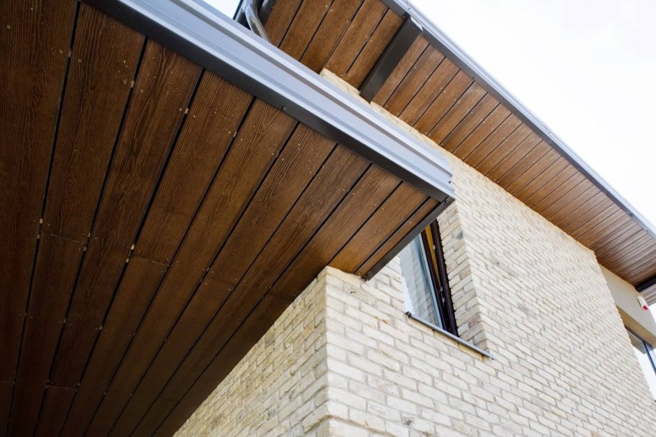 Софиты для подшивки кровли металлические