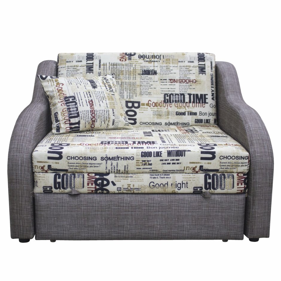 Диван "Юниор 1-1" детский (Фьюжн плэй/ пони графит)