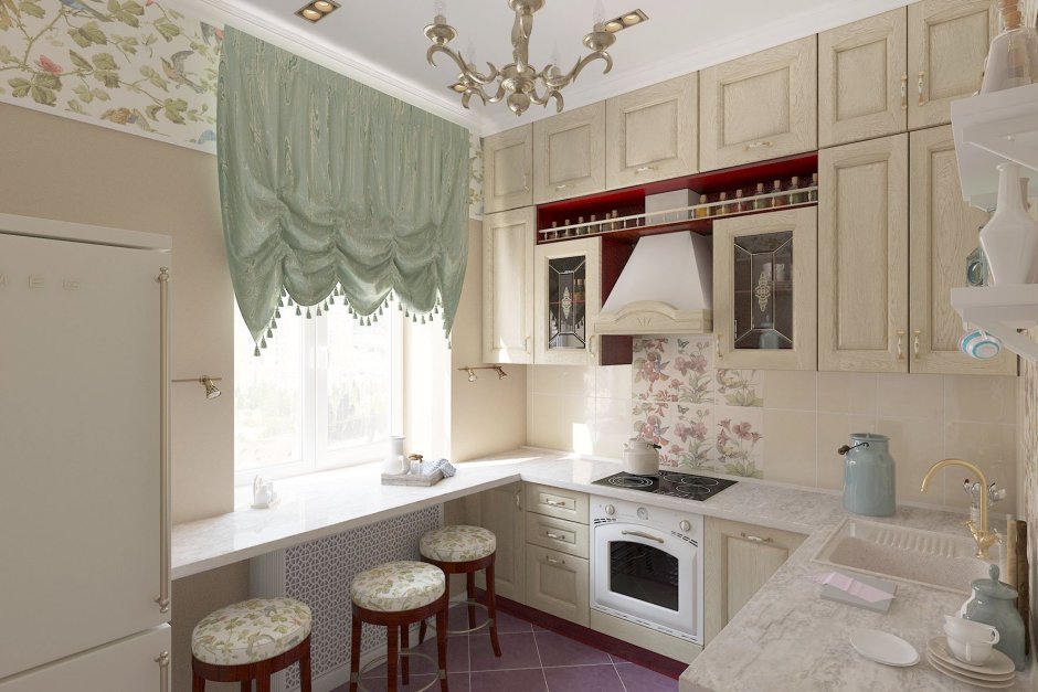 Кухня в сталинке