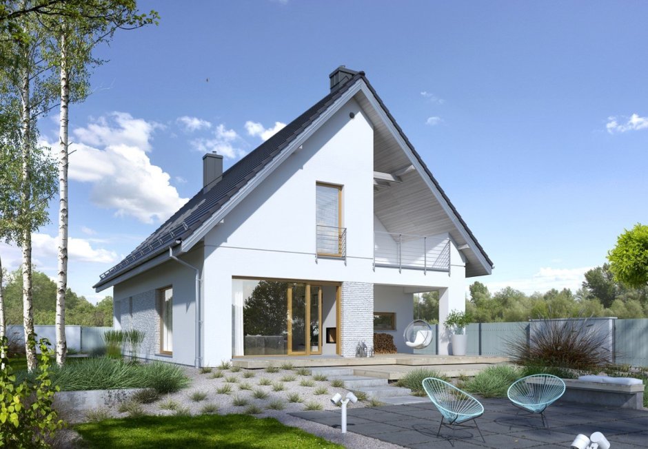 Проект бунгало одноэтажное s-143