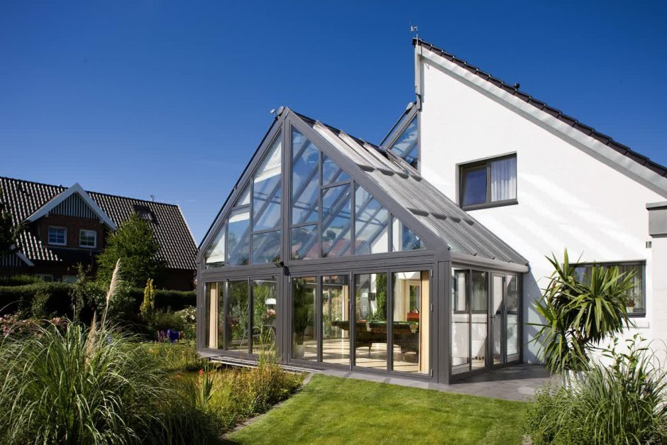 Пристройка фахверк