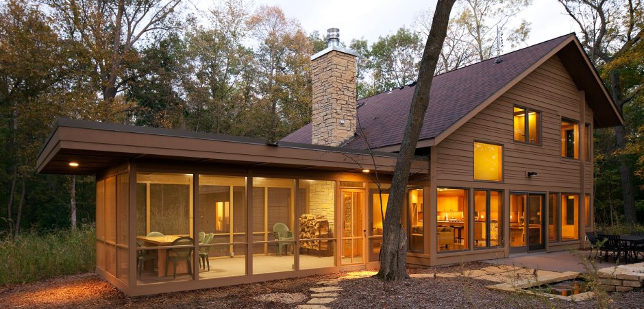 Дома с пристройкой