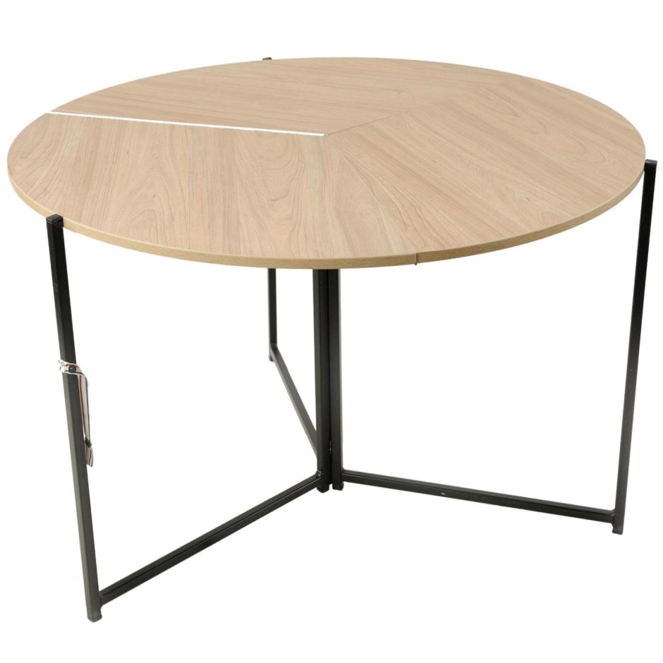 Стол трансформер раскладной круглый Пиланго d100