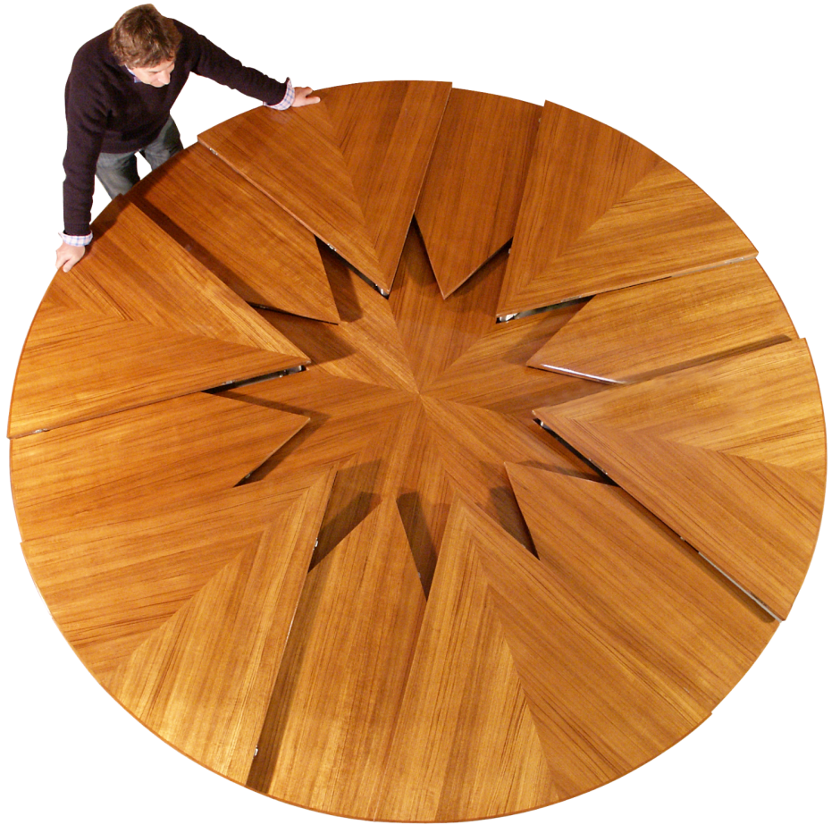 Стол круглый раскладной