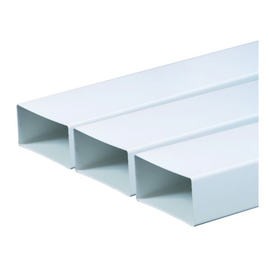 Канал прямоугольный (воздуховод) 110*55мм*1,5м т/п 5015