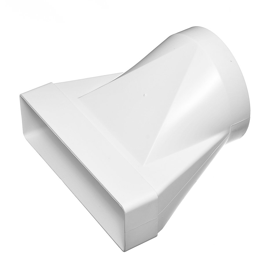 Соединитель угловой era 620ск12,5кп 204х60 dø125 КП под трубу пластиковый