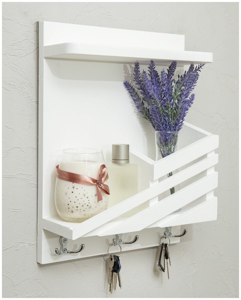 Полка ключница в прихожую