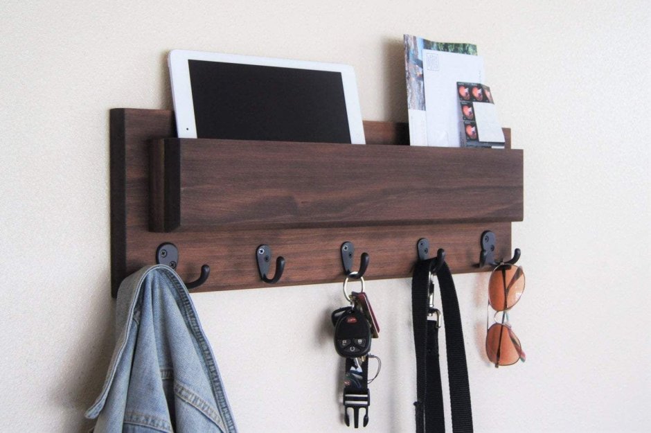 Полочка для ключей в прихожую Минимализм