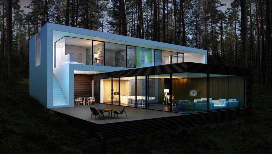 Флэтхаус с плоской крышей 200 МКВ