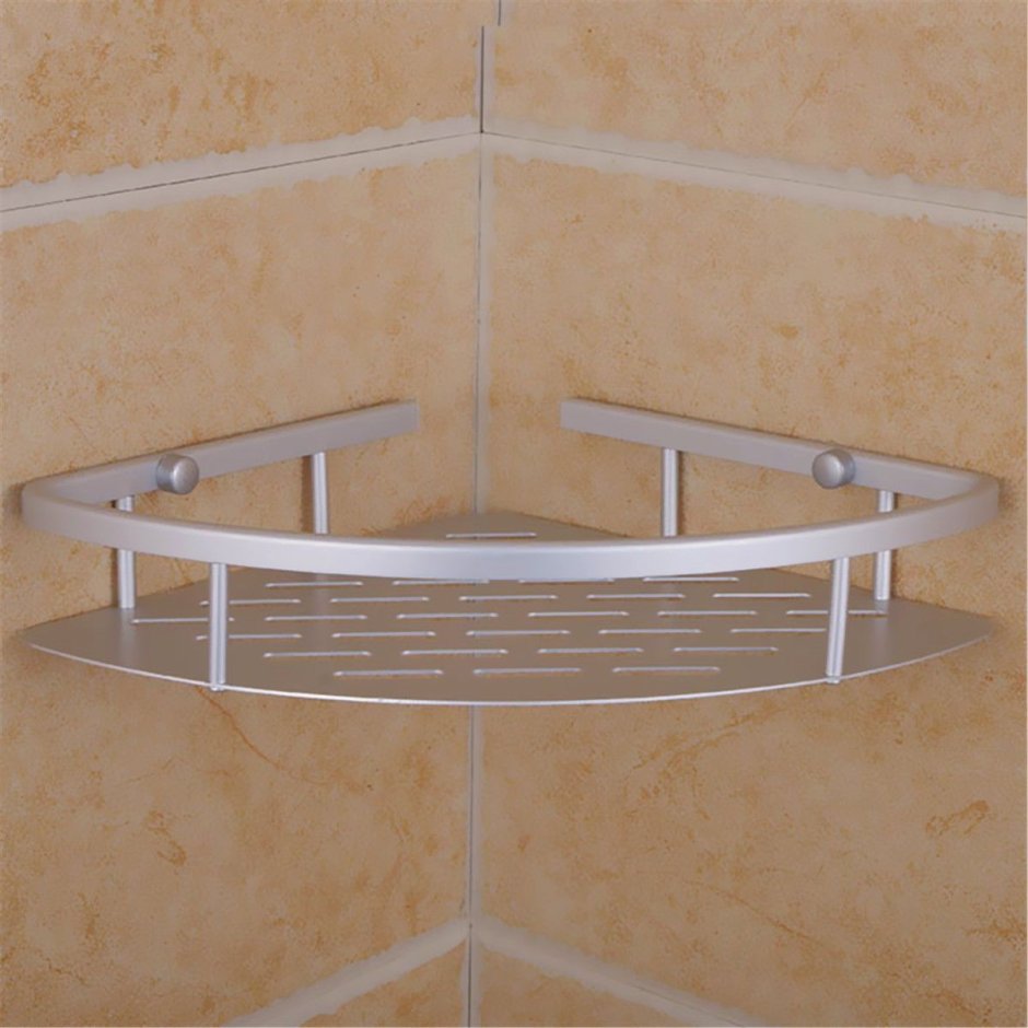 Полочки для ванной комнаты из нержавеющей