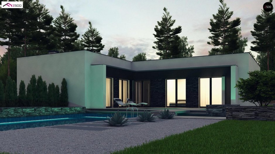 Дом с плоской крышей 160кв Севастополь