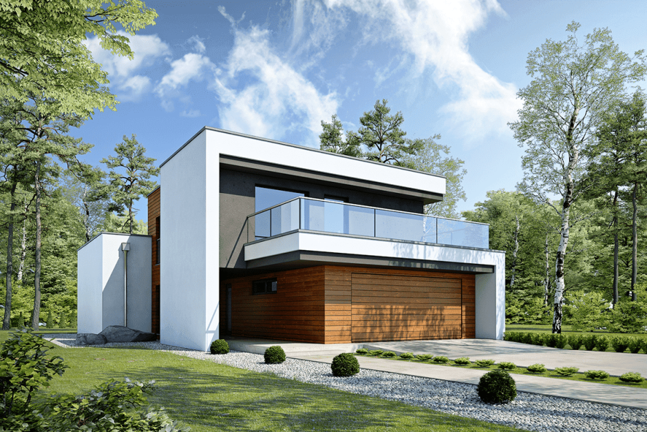 Современный стильный дом