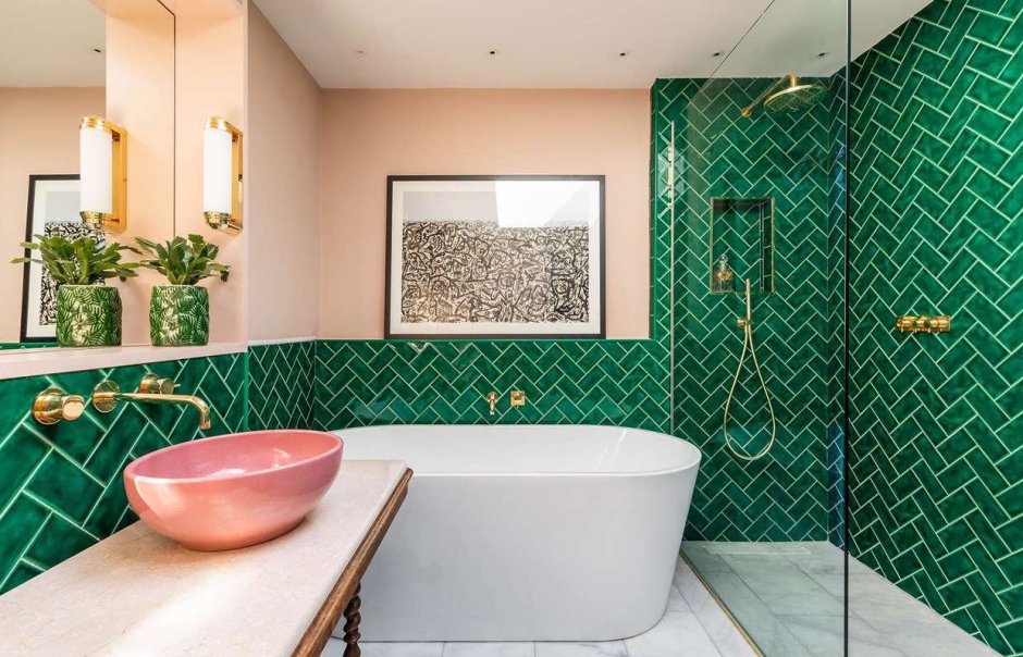 Плитка Malahit Изумрудная