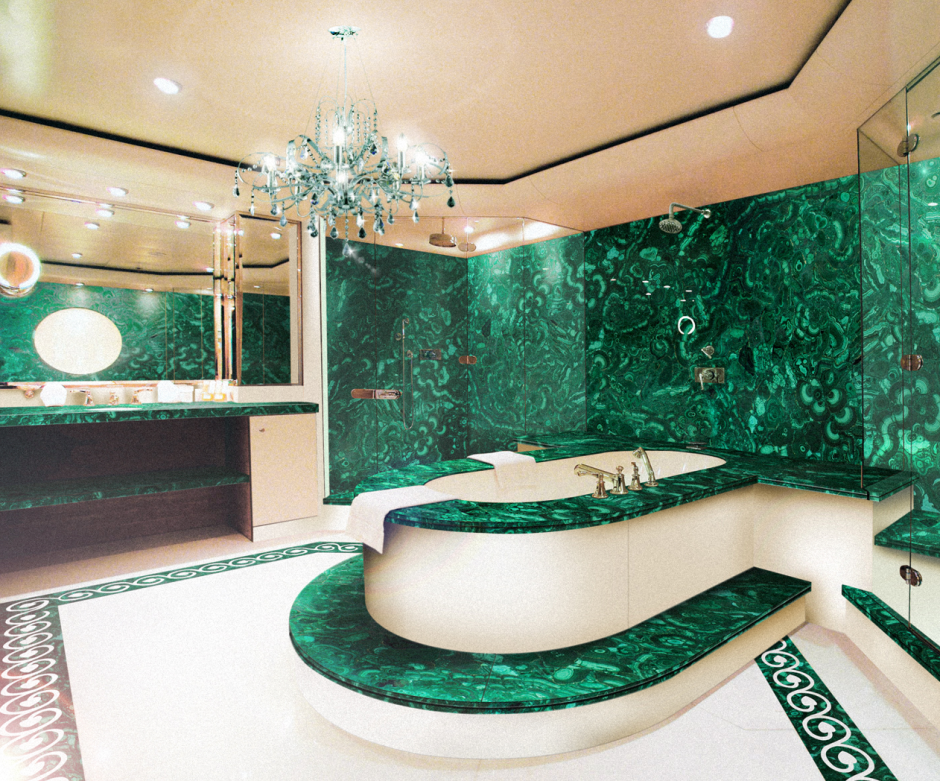 Плитка Malahit Изумрудная