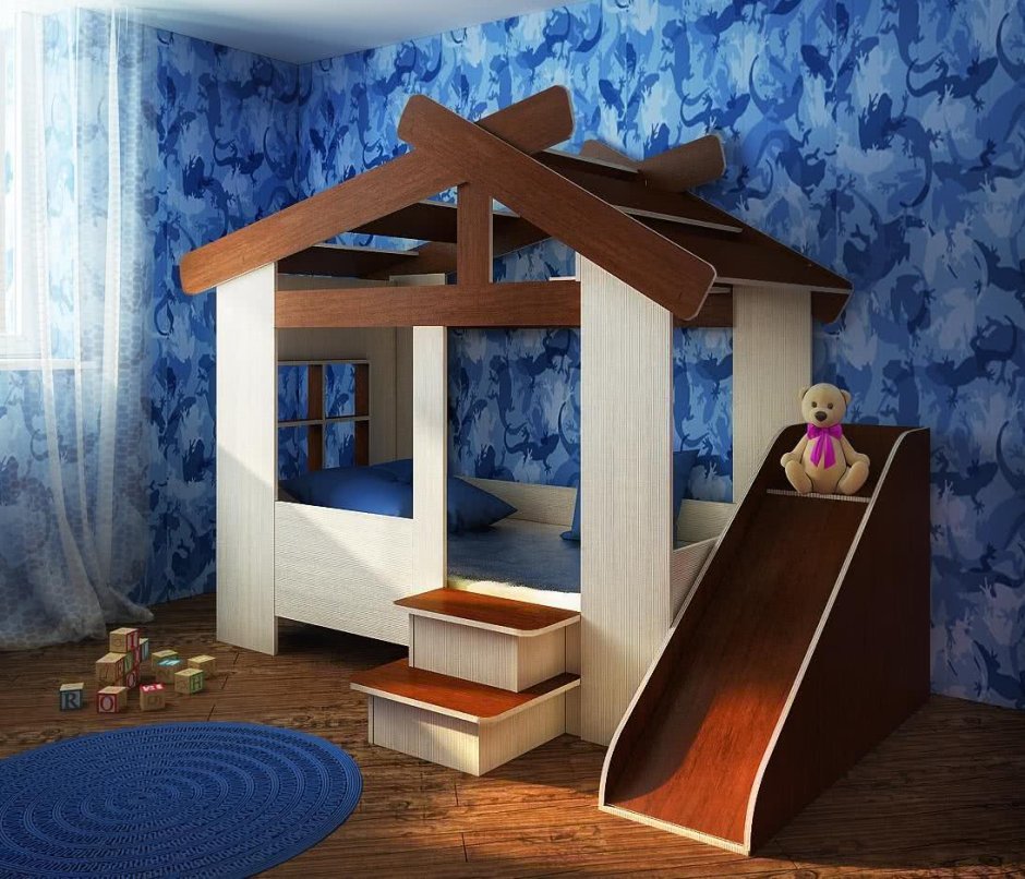 Кровать домик Фанки