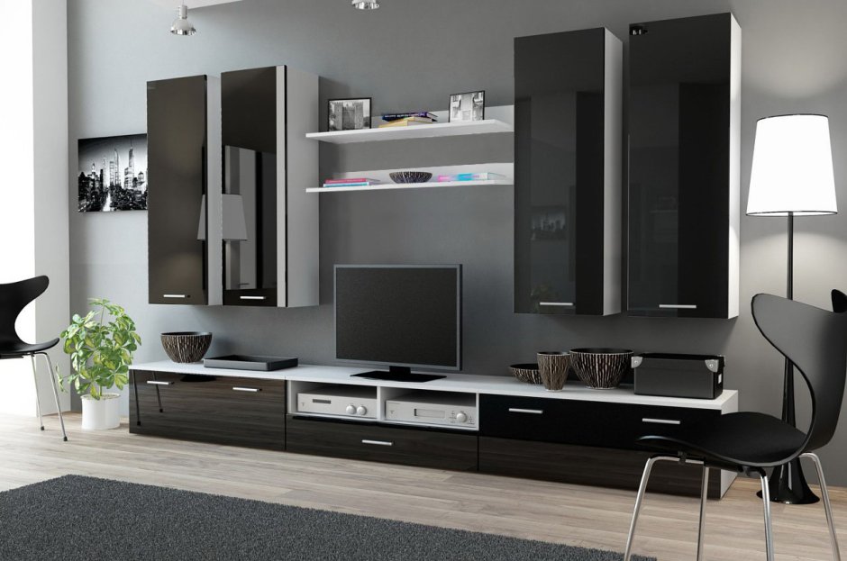 Стенка Скайлайн модульная