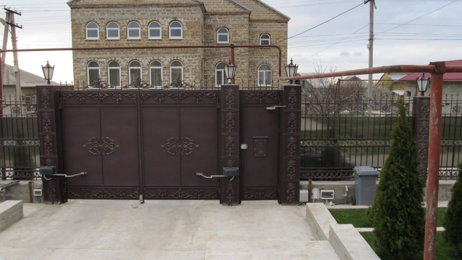 Электромагнитный замок на распашные ворота came