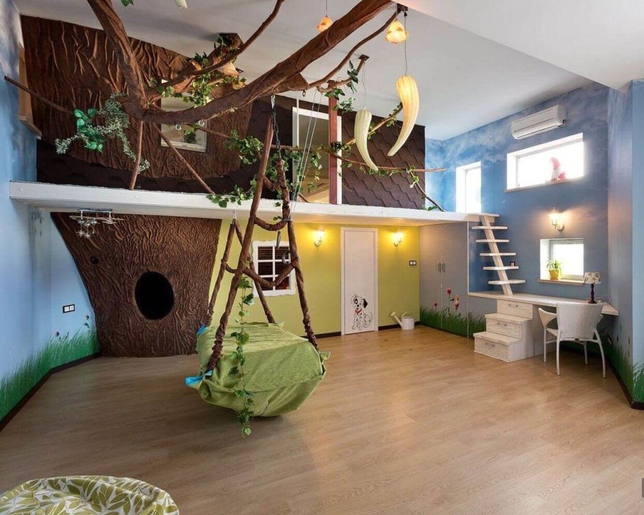 Оригинальные детские комнаты