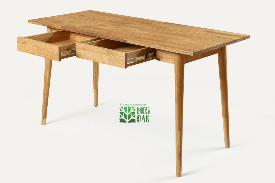 Письменный стол Скандинавия дуб сонома-белый