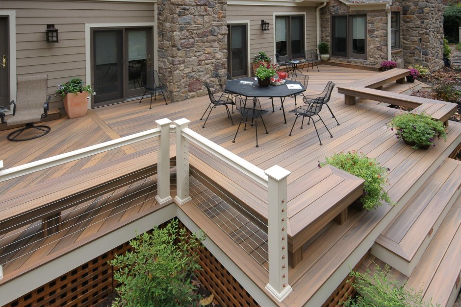 Полукруглые ступени для крыльца