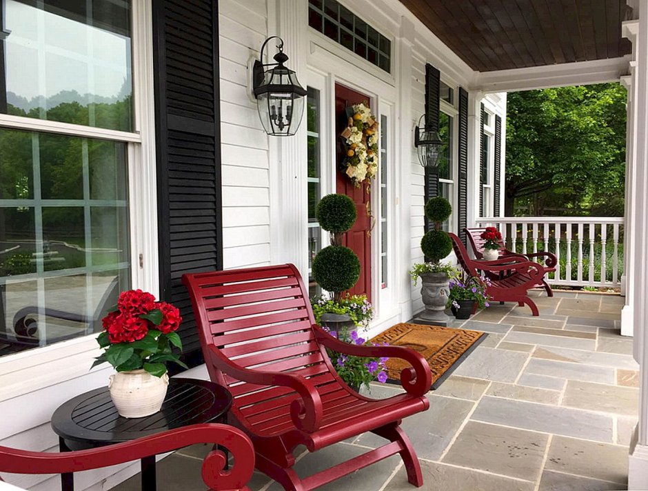 Полукруглое крыльцо