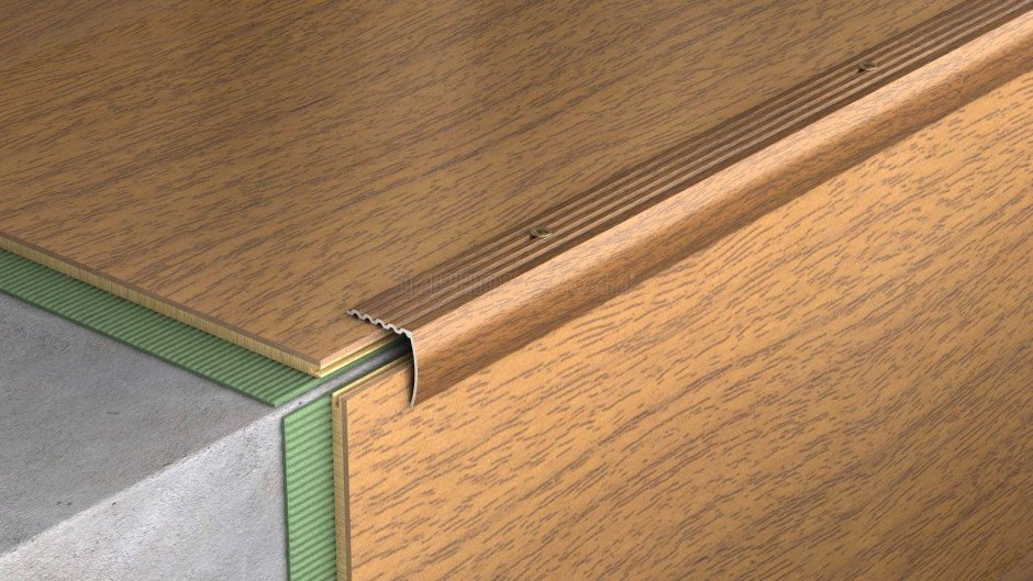 Профиль-порог стыковочный внешний