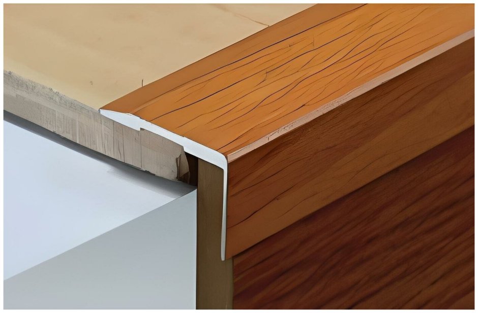 Порожек угол 15мм алюминий