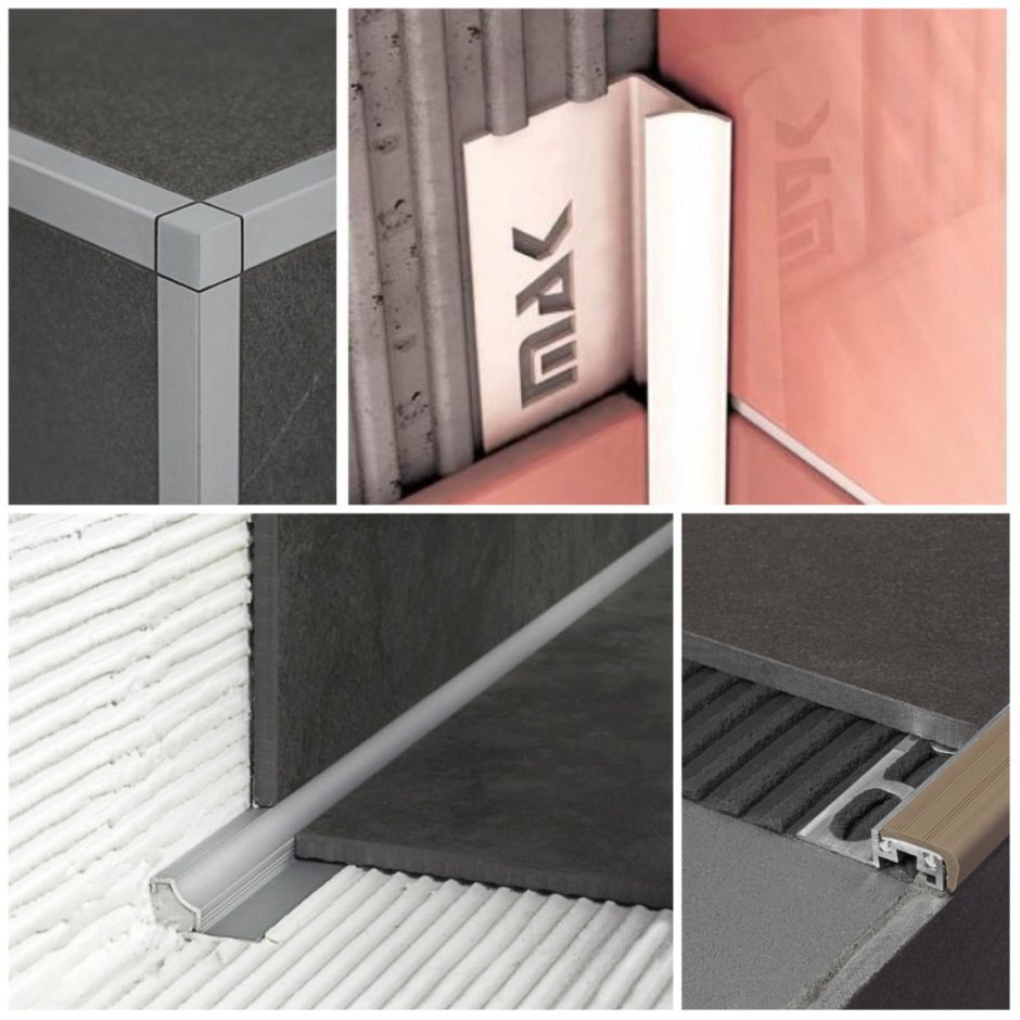 Трим для кафеля наружный угол