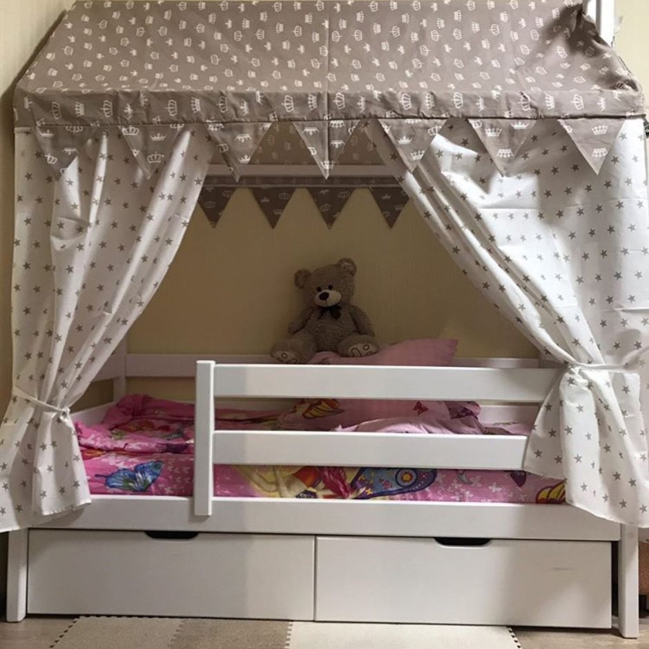 Балдахин на двухъярусную кровать