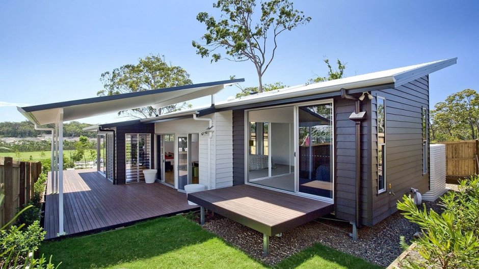 Плоская крыша с террасой